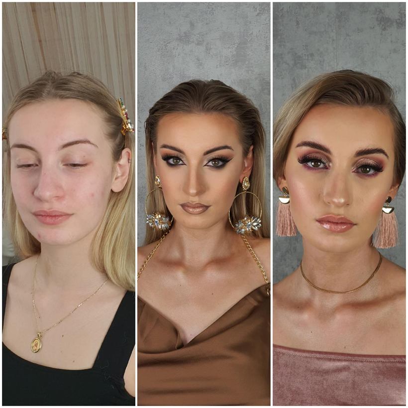 Proměna líčení před a po